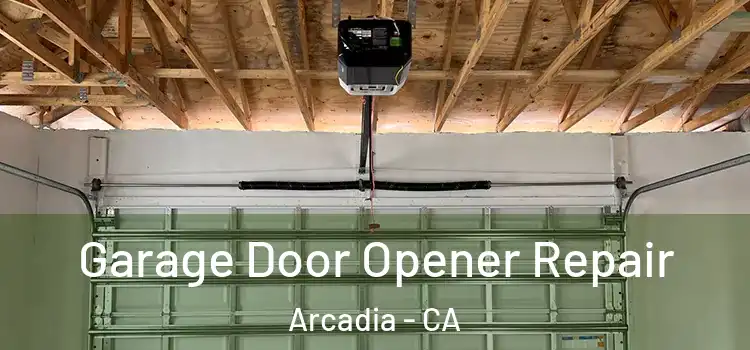  Garage Door Opener Repair Arcadia - CA