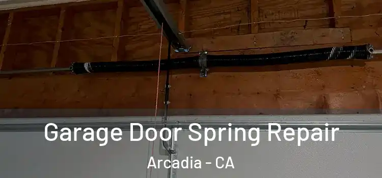  Garage Door Spring Repair Arcadia - CA